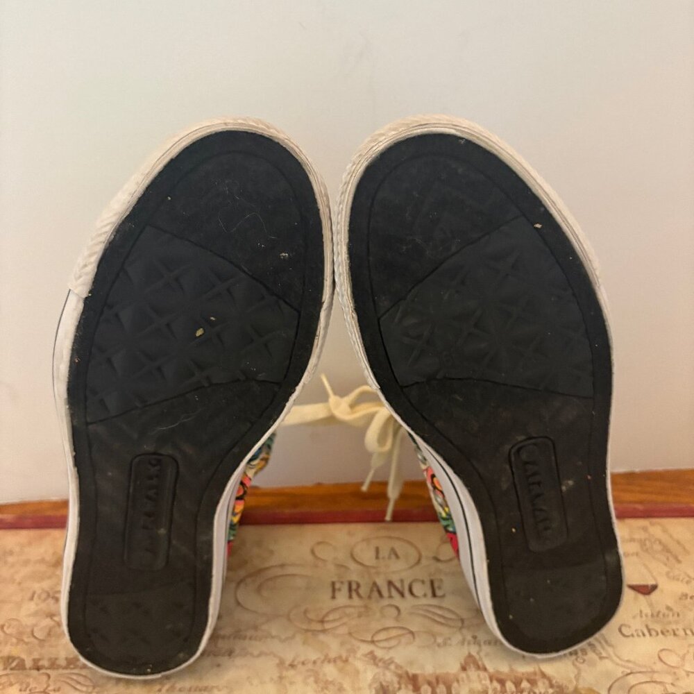 Women’s Floral Airwalk High-Top Sneakers – Size 6.5 - Picture 2 of 5